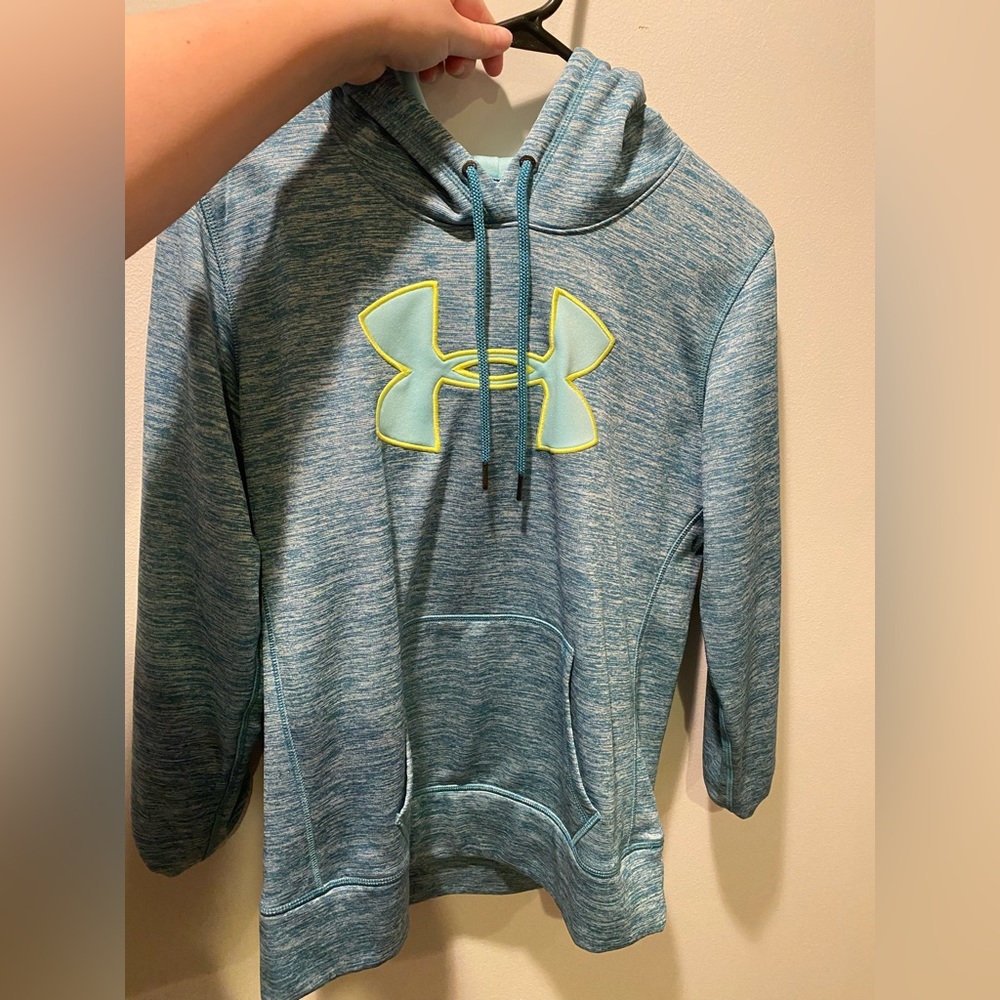Blue Under Armour Hoodie Size L